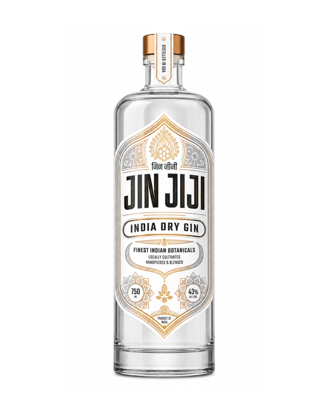 Jin Jiji India Dry Gin - 700ml
