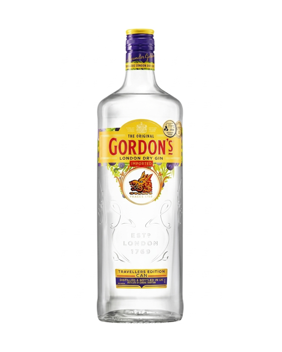 Gordon's London Dry Gin – 750ml