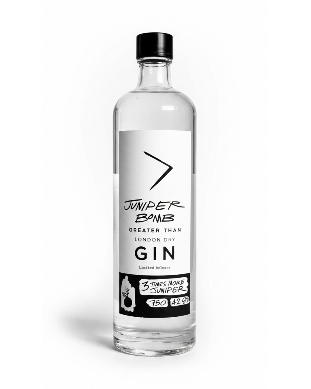 Greater Than Juniper Bomb London Dry Gin 750ml