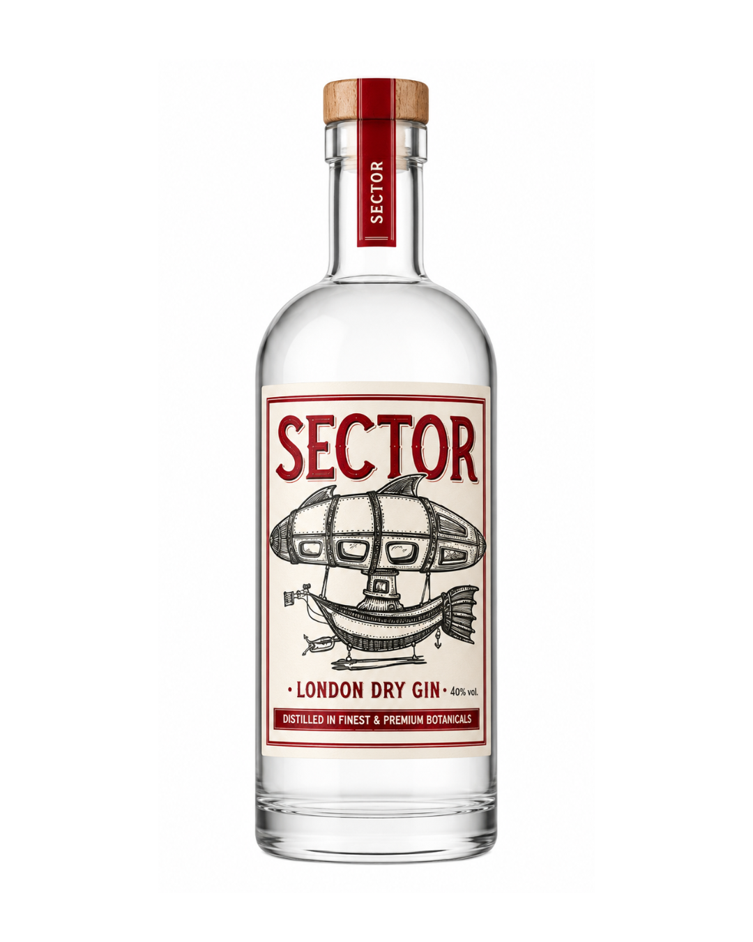 Sector London Dry Gin - 750ml