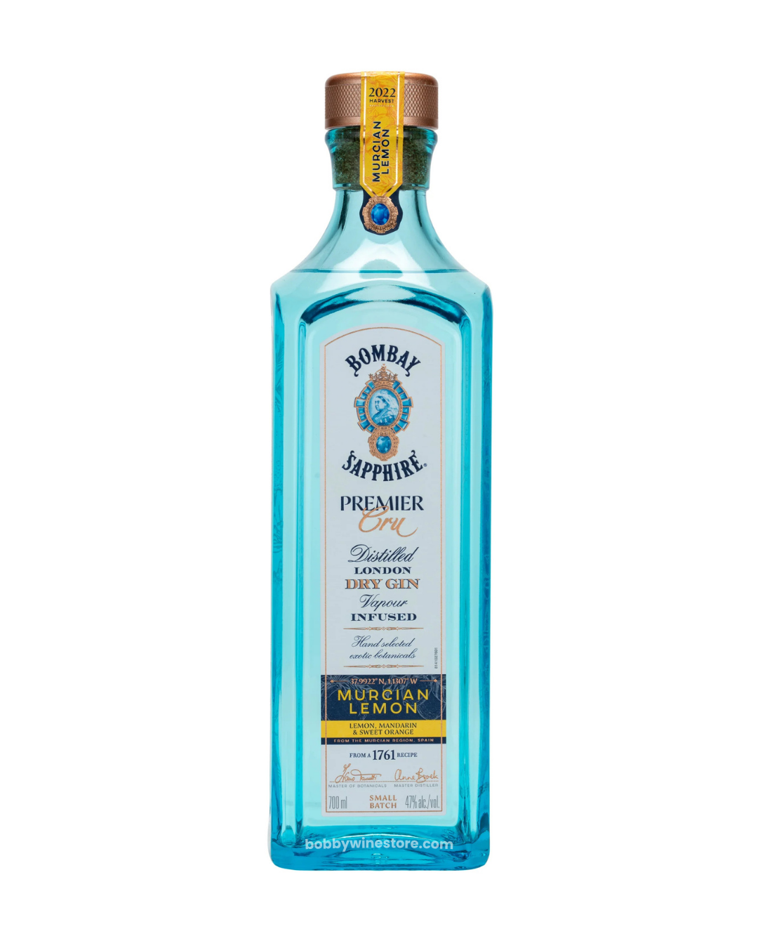 Bombay Sapphire Premier Cru Distilled Dry Gin - 700ml