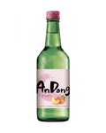 Andong Peach Traditional Rice Soju - 375ml