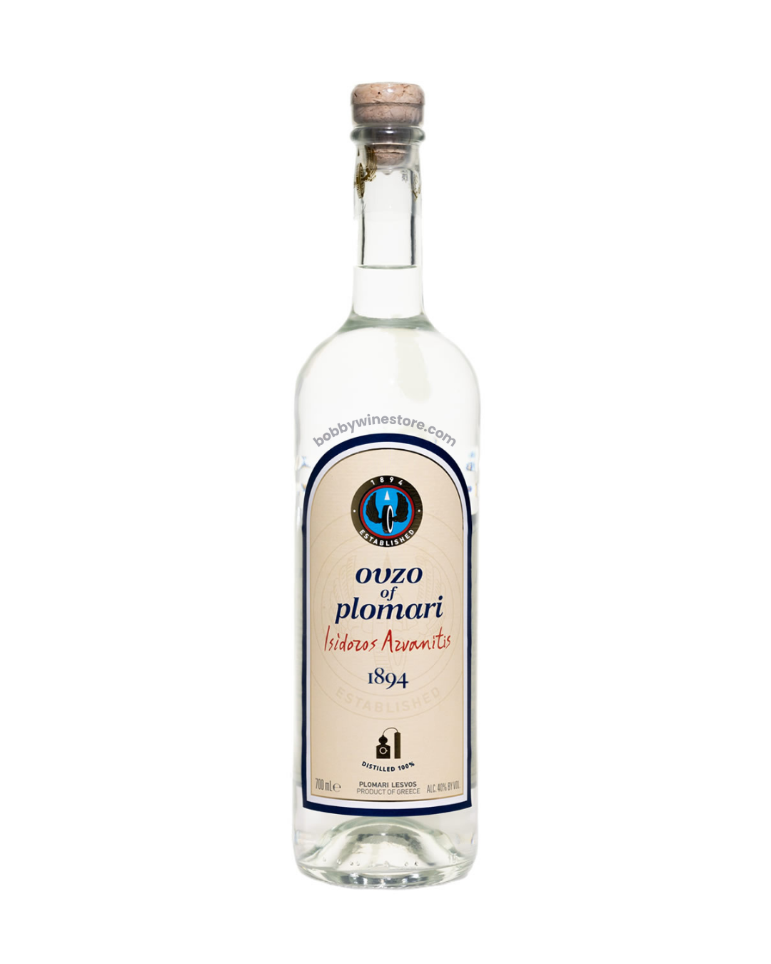 Ouzo Plomari Liqueur - 500ml