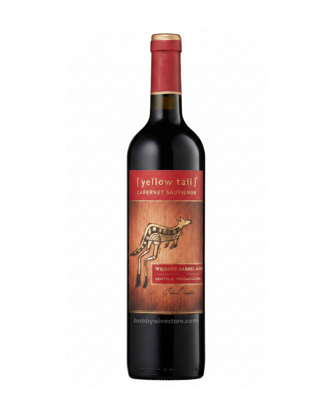 yellow tail cab sauvignon whisky barrel aged wine - 750ml