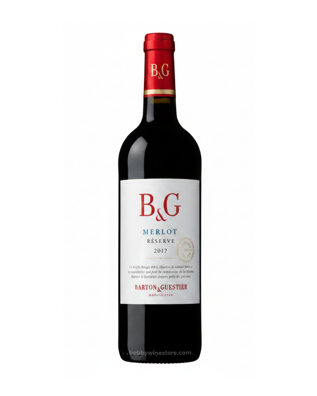 B & G Merlot Reserve 750ml