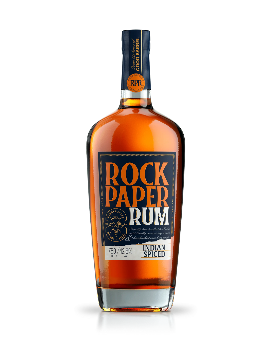 Rock Paper Indian Spiced Rum 750ml