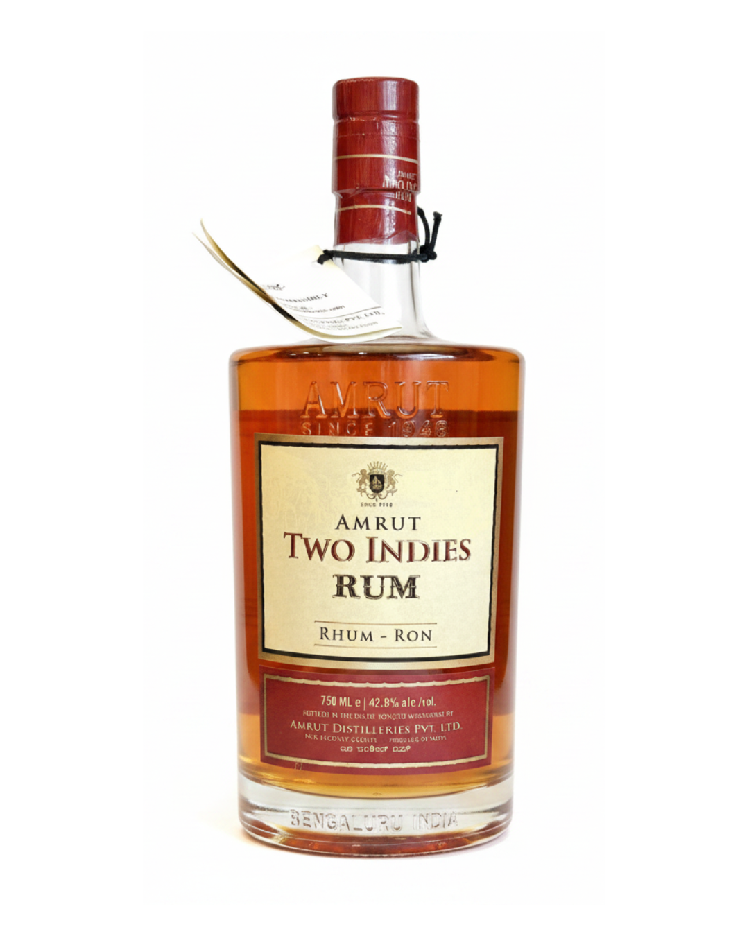 Amrut Two Indies Rum 750ml