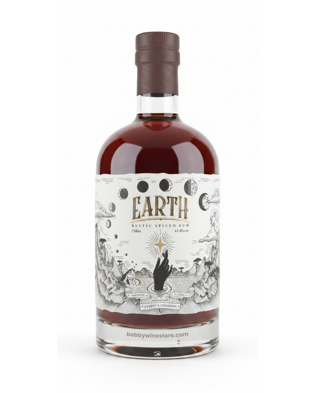 Earth Rustic Spiced Rum - 750 ml