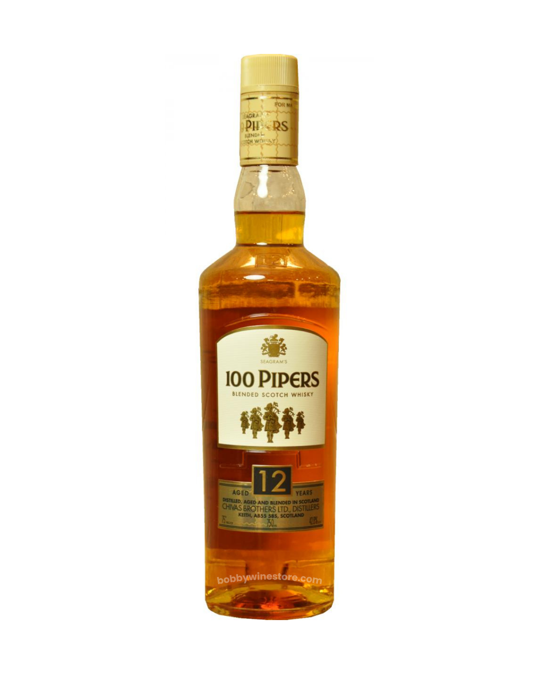100 Pipers 12 Years Scotch Whisky - 750ml