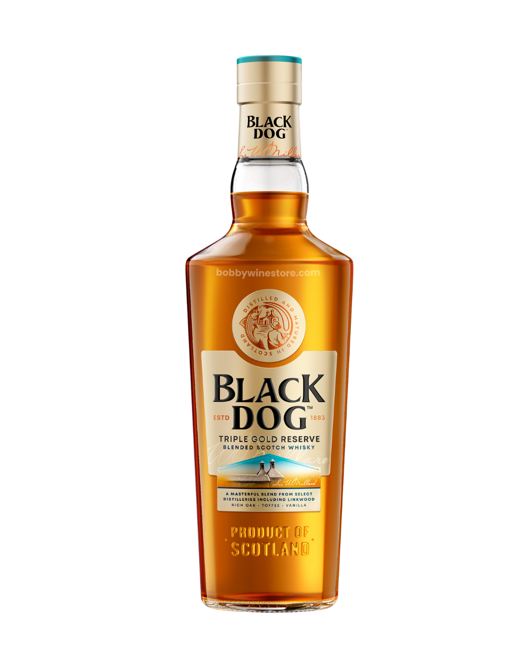 Black Dog Gold Reserve Scotch Whisky - 2000ml