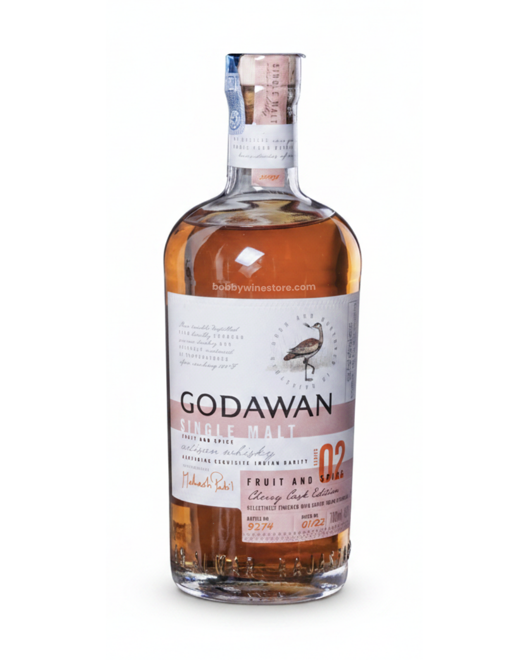 Godawan Fruit & Spice Single Malt Whicky - 700ml