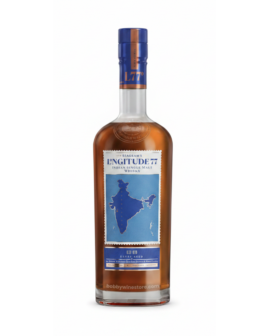 Longitude 77 Indian SM Whisky - 750ml