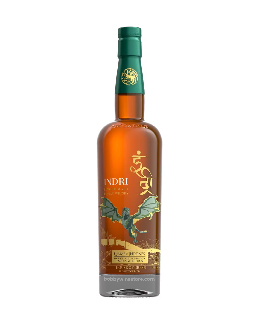 Indri House of Green Single Malt Whisky -750ml
