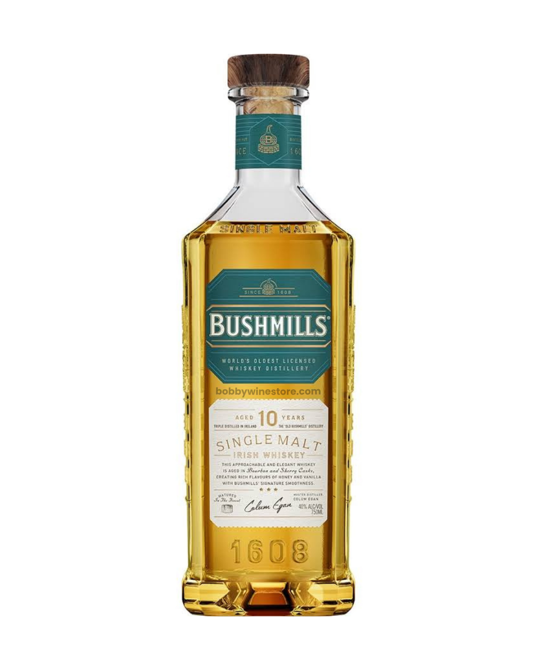Bushmills 10 Years Single Malt Whisky - 750ml