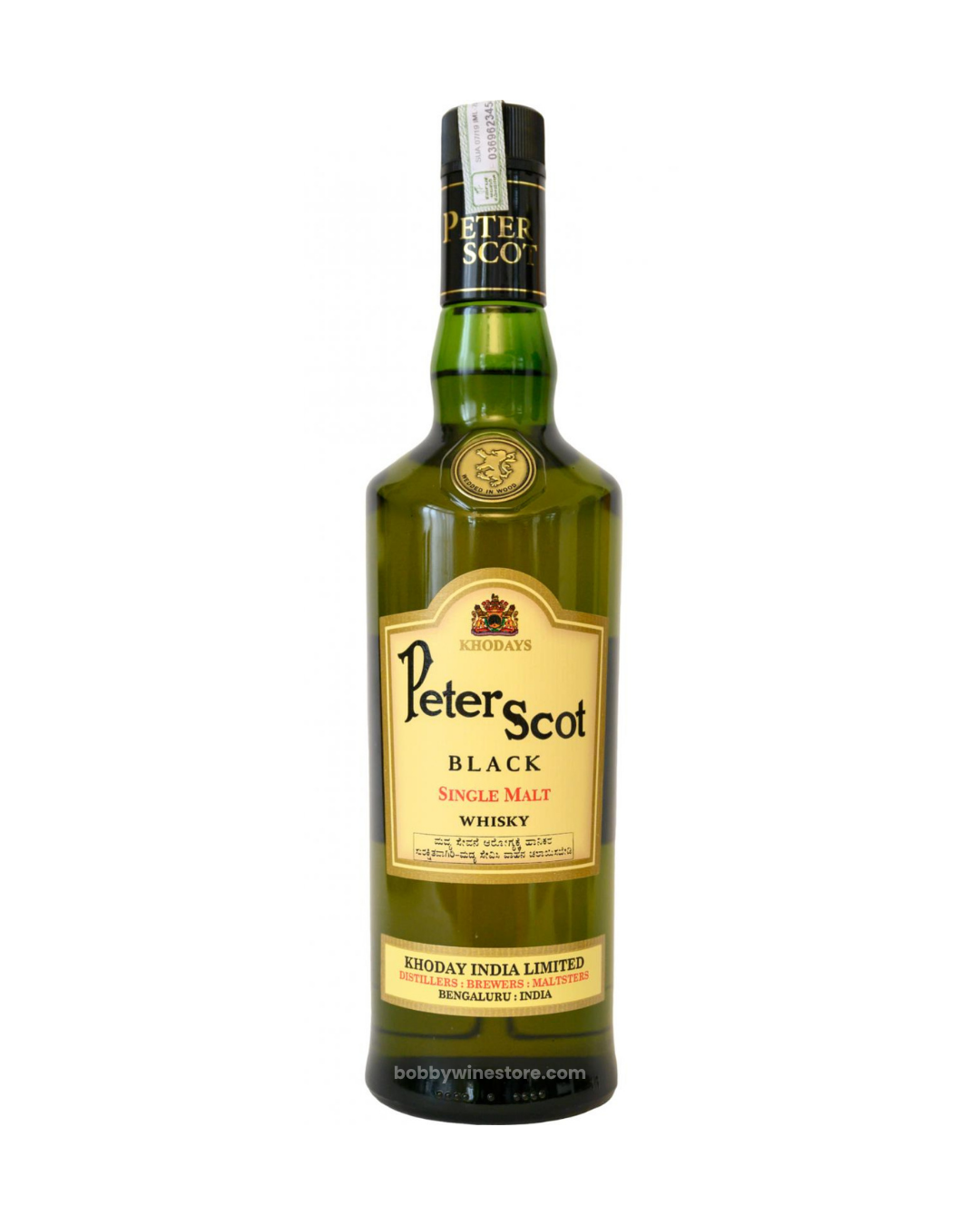 Peter Scot Black Single Malt Whisky - 750ml