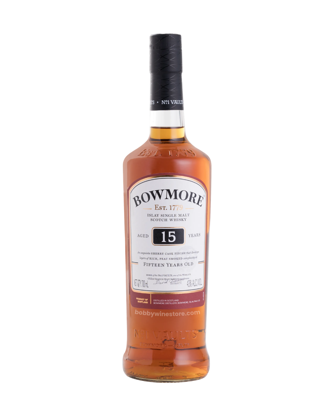 Bowmore Islay 15 Years Single Malt - 700ml